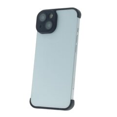 TPU mini bamperiai su kameros apsauga  iPhone 14 6,1 black цена и информация | Чехлы для телефонов | kaup24.ee