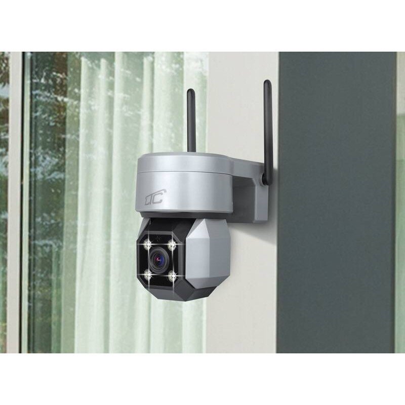 Väliskaamera IP-pesa E27 IP65 PTZ 5Mpix 230V Smart LTC Vision hind ja info | Valvekaamerad | kaup24.ee