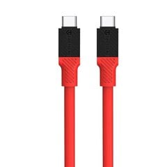 Tactical Fat Man Cable USB-C|USB-C 1m Grey цена и информация | Кабели и провода | kaup24.ee