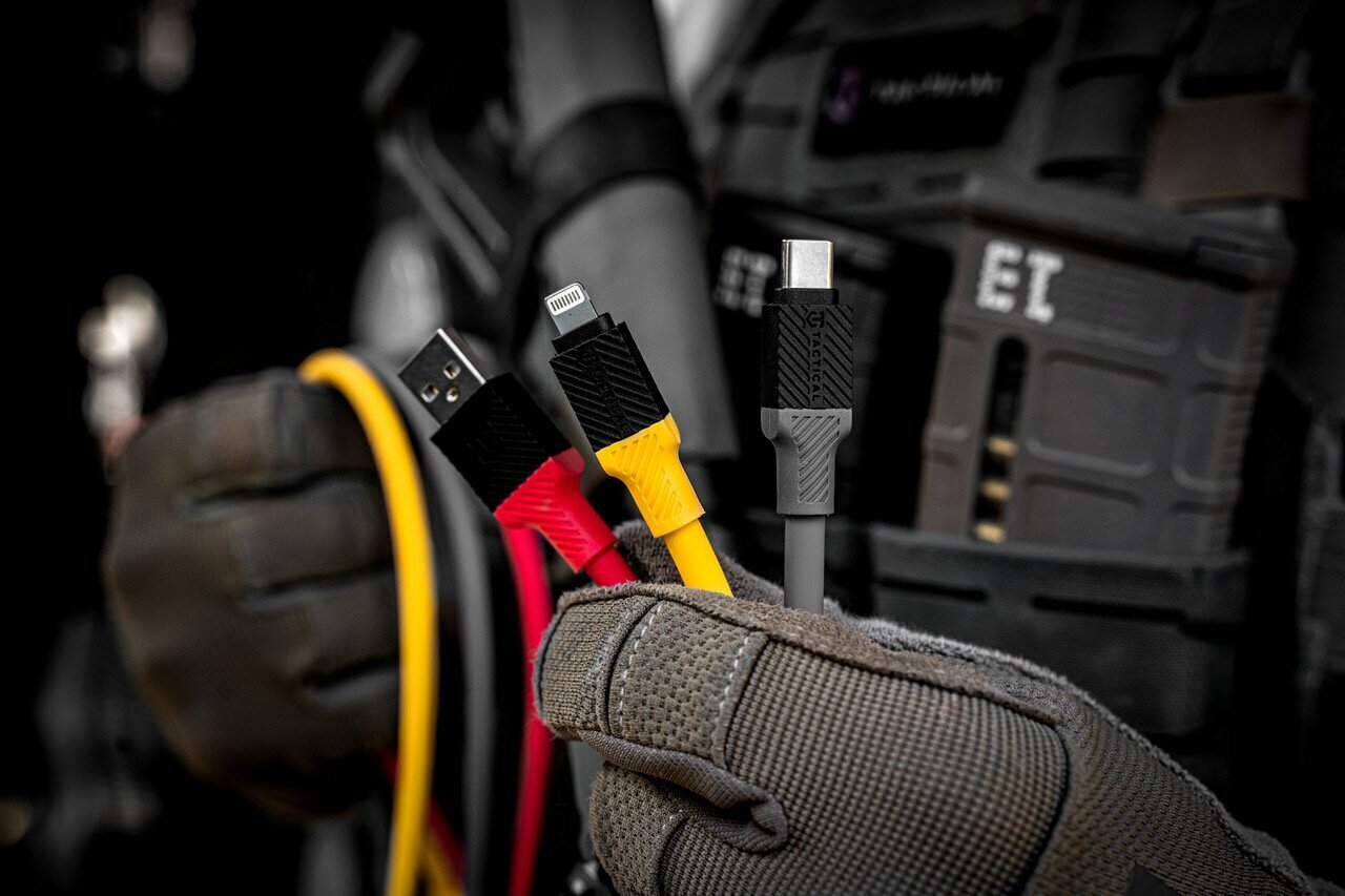 Tactical USB-A/Lightning, 1 m цена и информация | Kaablid ja juhtmed | kaup24.ee
