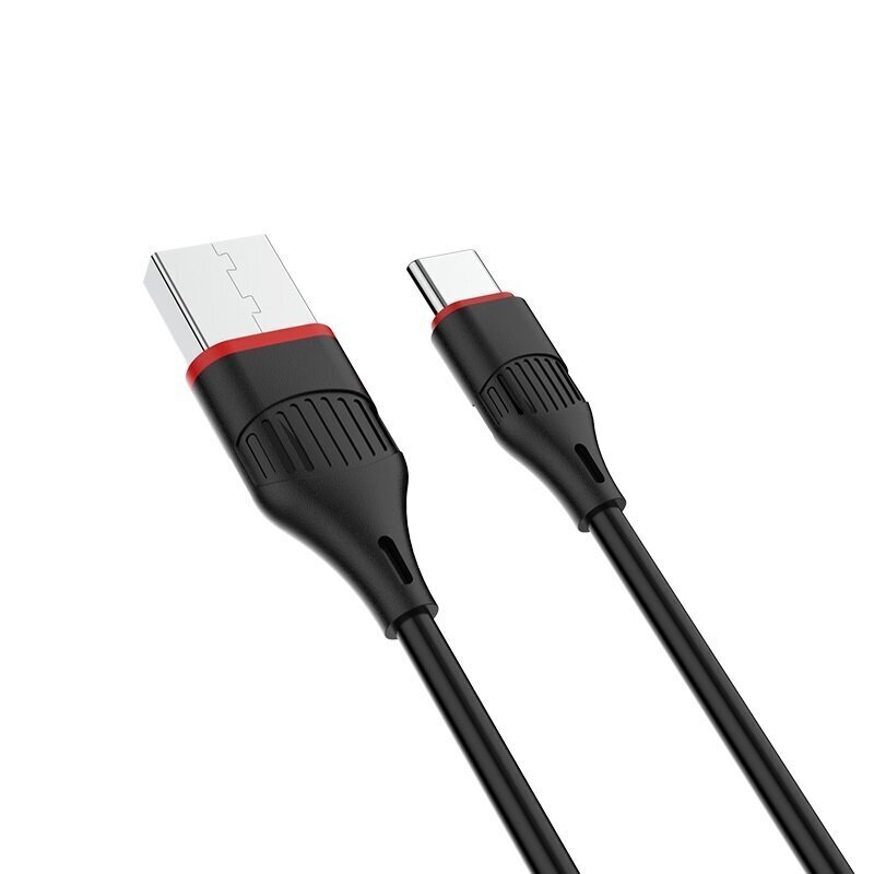 Borofone, USB-A/USB-C, 1 m hind ja info | Kaablid ja juhtmed | kaup24.ee