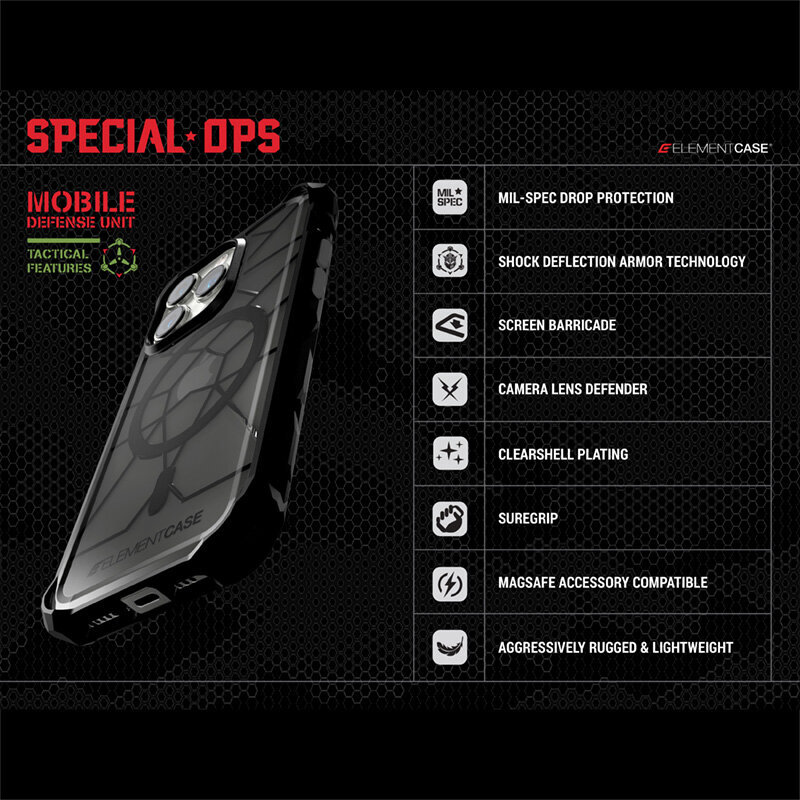 Element Case Special Ops X5 hind ja info | Telefoni kaaned, ümbrised | kaup24.ee