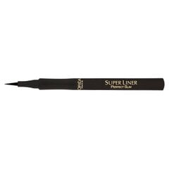 Super liner perfect slim eyeliner - жидкий лайнер  l'oreal paris цена и информация | Тушь, средства для роста ресниц, тени для век, карандаши для глаз | kaup24.ee