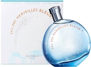 Tualettvesi naistele Hermes Eau Des Merveilles Bleue EDT 50 ml цена и информация | Женские духи | kaup24.ee