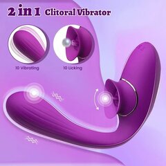 Naiste vibraator - masseerija 2 ühes hind ja info | Vibraatorid | kaup24.ee