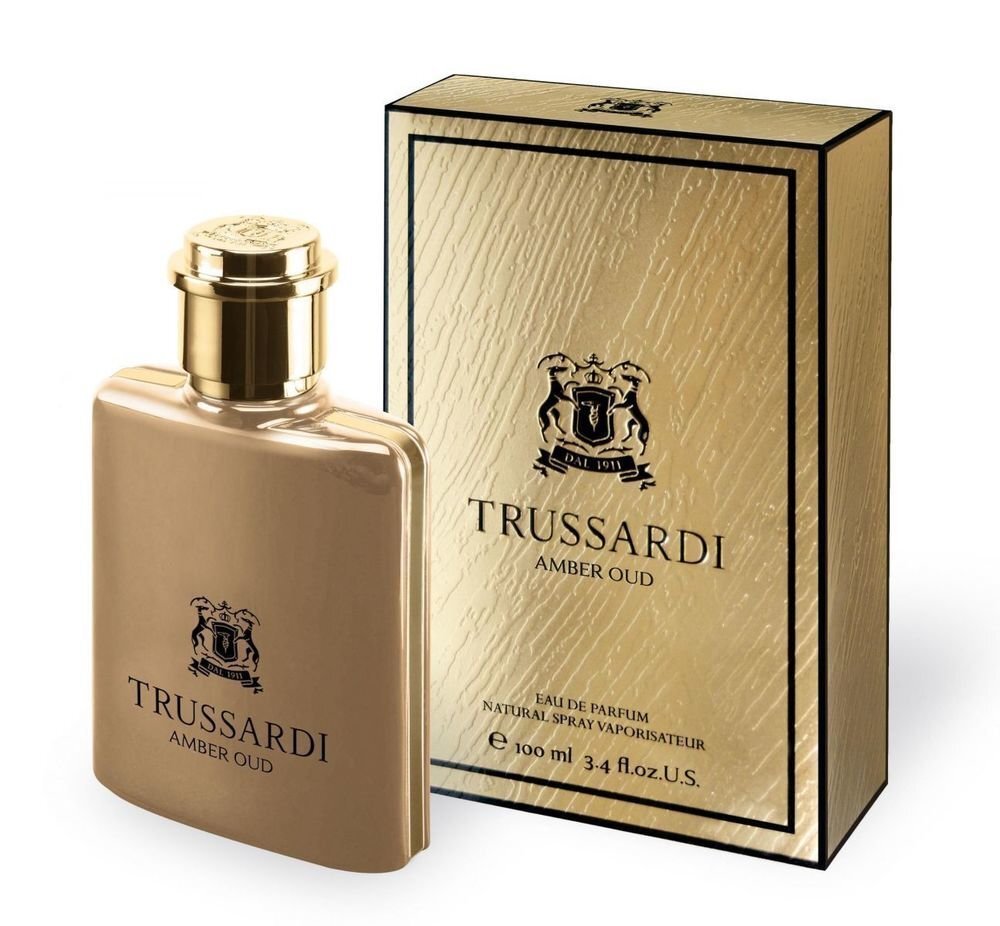 Parfüümvesi Trussardi Amber Oud EDP meestele 100 ml цена и информация | Meeste parfüümid | kaup24.ee