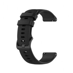 Браслет Techsuit Watchband Pixel Watch, Samsung Galaxy Watch 4, Active (40 / 44 mm), Huawei Watch GT / GT 2 / GT 3 (42 mm) черный цена и информация | Аксессуары для смарт-часов и браслетов | kaup24.ee