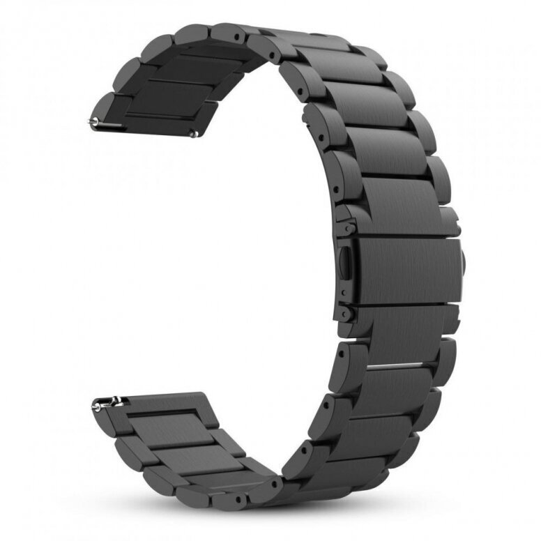 Techsuit Watchband Black hind ja info | Nutikellade ja nutivõrude tarvikud | kaup24.ee