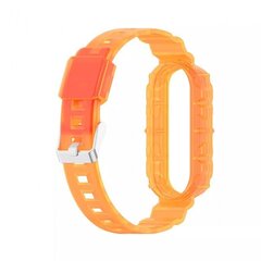 Techsuit Watchband Orange hind ja info | Nutikellade ja nutivõrude tarvikud | kaup24.ee
