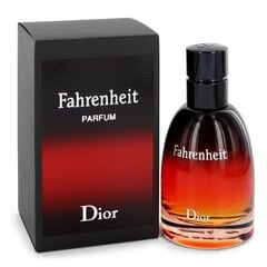 Parfüüm Dior Fahrenheit PP meestele 75 ml цена и информация | Мужские духи | kaup24.ee
