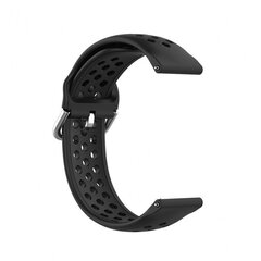 Techsuit Watchband Black hind ja info | Nutikellade ja nutivõrude tarvikud | kaup24.ee