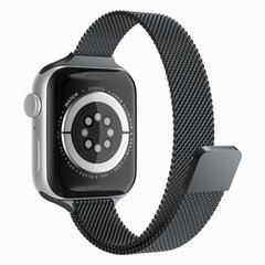 Techsuit Watchband Black цена и информация | Аксессуары для смарт-часов и браслетов | kaup24.ee