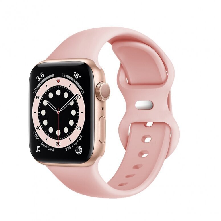 Techsuit Watchband Light Pink hind ja info | Nutikellade ja nutivõrude tarvikud | kaup24.ee