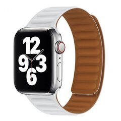 Браслет Techsuit Watchband Apple Watch 1 / 2 / 3 / 4 / 5 / 6 / 7 / SE / 8 (38 / 40 / 41mm) белый цена и информация | Аксессуары для смарт-часов и браслетов | kaup24.ee