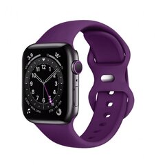 Браслет Techsuit Watchband Apple Watch 1 / 2 / 3 / 4 / 5 / 6 / 7 / 8 / SE / Ultra (42 / 44 / 45 / 49 mm) фиолетовый цена и информация | Аксессуары для смарт-часов и браслетов | kaup24.ee
