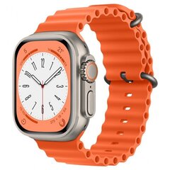 Techsuit Watchband Orange hind ja info | Nutikellade ja nutivõrude tarvikud | kaup24.ee