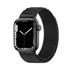 Techsuit Watchband Black hind ja info | Nutikellade ja nutivõrude tarvikud | kaup24.ee