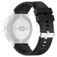 Techsuit Watchband Black hind ja info | Nutikellade ja nutivõrude tarvikud | kaup24.ee