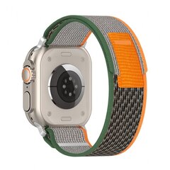 Techsuit Watchband Green/Orange hind ja info | Nutikellade ja nutivõrude tarvikud | kaup24.ee
