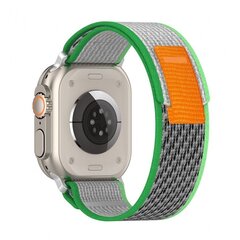 Браслет Techsuit Watchband Apple Watch 1 / 2 / 3 / 4 / 5 / 6 / 7 / 8 / SE / SE 2 / Ultra (42 mm / 44 mm / 45 mm / 49 mm) žalia цена и информация | Аксессуары для смарт-часов и браслетов | kaup24.ee