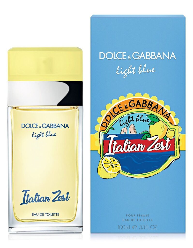 Tualetitvesi Dolce & Gabbana Light Blue Italian Zest EDT naistele 100 ml hind ja info | Naiste parfüümid | kaup24.ee
