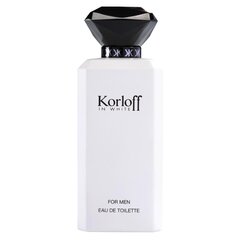 Tualettvesi Korloff Paris Korloff In White EDT meestele 88 ml hind ja info | Meeste parfüümid | kaup24.ee