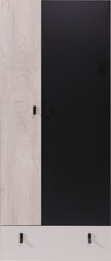 Шкаф Planet 03, черный/коричневый цена и информация | Шкафы | kaup24.ee