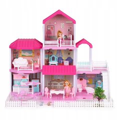 Mitmetasandiline nukumaja Multistore, roosa hind ja info | Tüdrukute mänguasjad | kaup24.ee