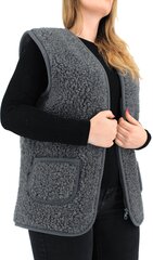 Villane vest, meriinovill 100%, grafiit hind ja info | Naiste vestid | kaup24.ee