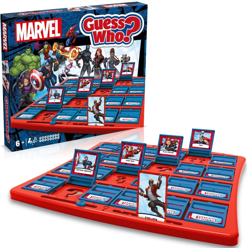 Lauamäng Guess Who Marvel Avengers hind ja info | Lauamängud ja mõistatused | kaup24.ee