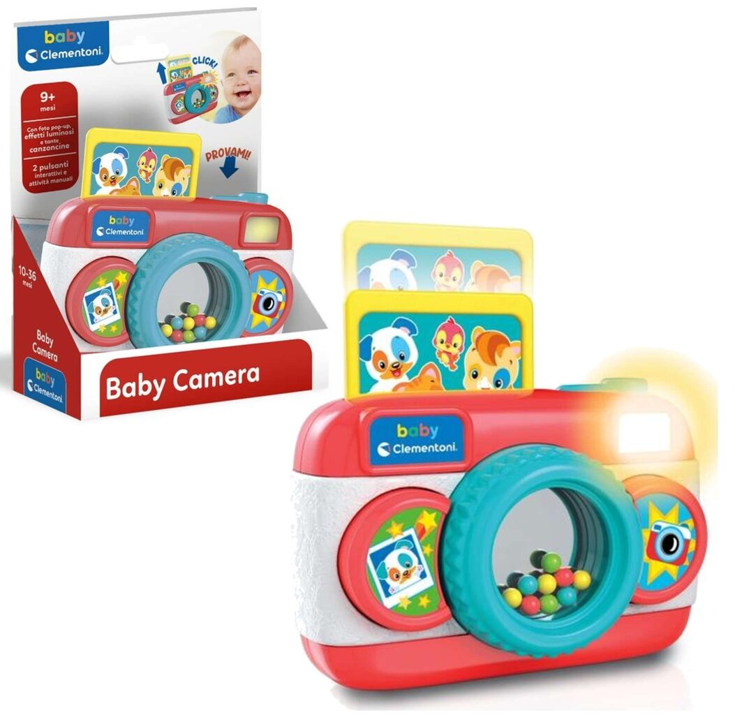 Kaamera Clementoni Baby koos heliga hind ja info | Arendavad mänguasjad | kaup24.ee