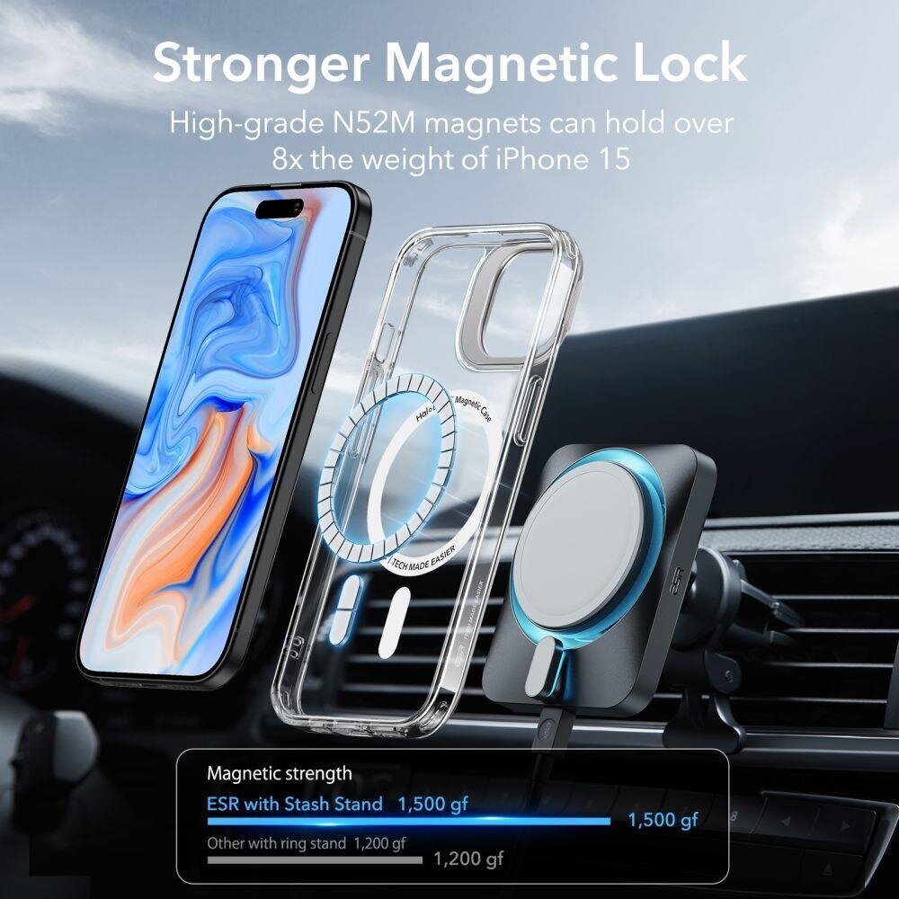 ESR Classic Kickstand Halolock Iphone 15 Plus цена и информация | Telefoni kaaned, ümbrised | kaup24.ee