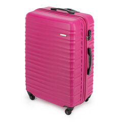 Большой чемодан Wittchen 96л, L, розовый цена и информация | Чемоданы, дорожные сумки | kaup24.ee