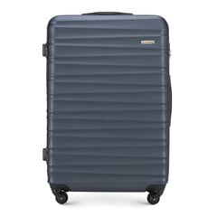 Большой чемодан Wittchen 96л, L, темно-синий цена и информация | Чемоданы, дорожные сумки | kaup24.ee