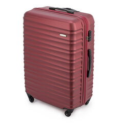Большой чемодан Wittchen 96л, L, бордовый цена и информация | Чемоданы, дорожные сумки | kaup24.ee