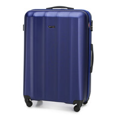 Большой чемодан Wittchen 88л, L, синий цена и информация | Чемоданы, дорожные сумки | kaup24.ee