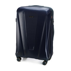 Большой чемодан Wittchen 90л, L, темно-синий цена и информация | Чемоданы, дорожные сумки | kaup24.ee