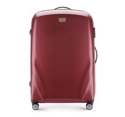Большой чемодан Wittchen 95л, L, бордовый цена и информация | Чемоданы, дорожные сумки | kaup24.ee