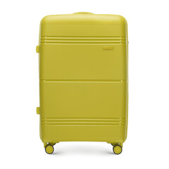 Большой чемодан Wittchen 97л, L, оливковый цена и информация | Чемоданы, дорожные сумки | kaup24.ee