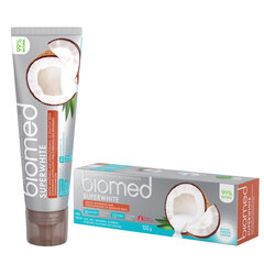 Отбеливающая зубная паста Biomed Superwhite Coconut 100 г цена и информация | Для ухода за зубами | kaup24.ee