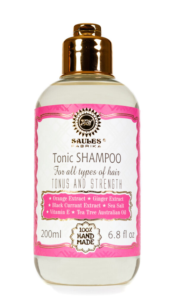 Šampoon kõikidele juuksetüüpidele, Saules Fabrika, 200 ml цена и информация | Šampoonid | kaup24.ee