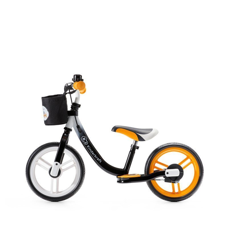 Tasakaalu jalgratas Kinderkraft Space, Orange hind ja info | Jooksurattad | kaup24.ee