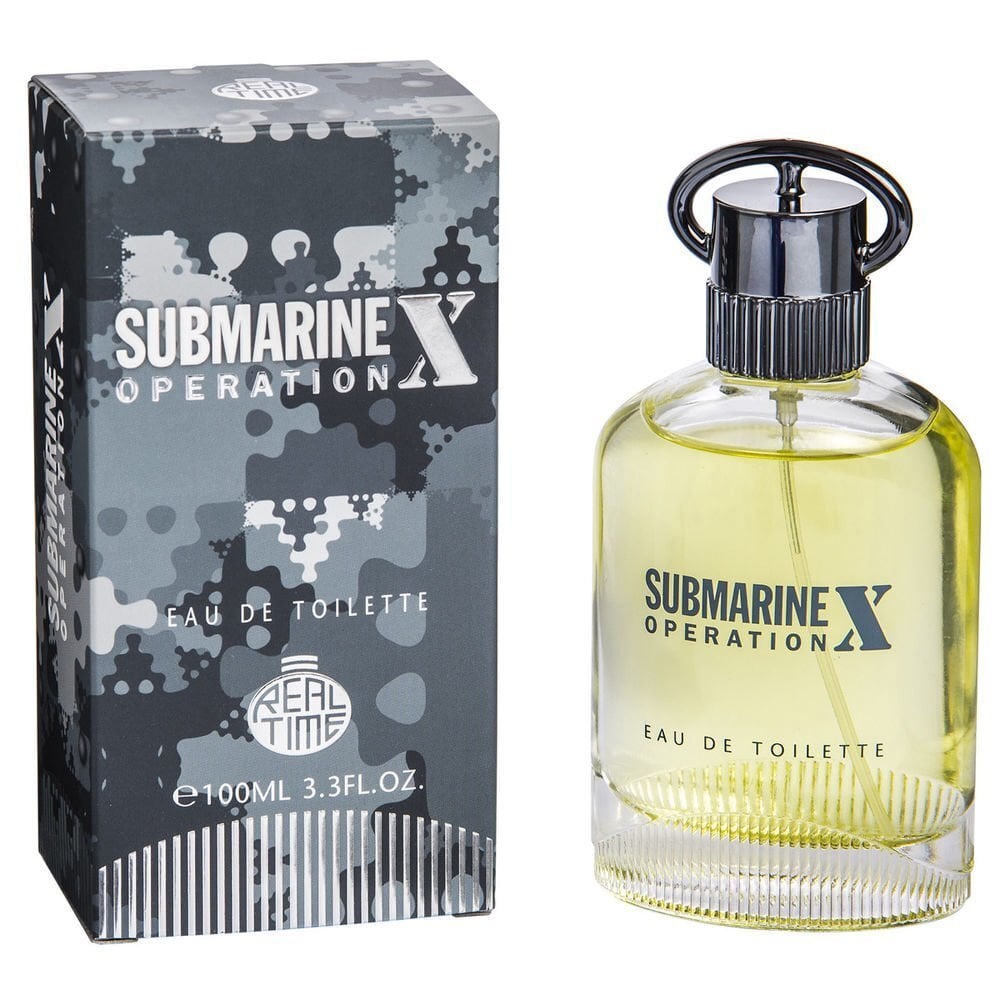 Tualettvesi Real Time Submarine Operation X EDT meestele 100 ml hind ja info | Meeste parfüümid | kaup24.ee