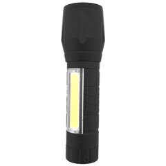 Аккумуляторный фонарь Entac, 3W+COB, 200лм цена и информация | Фонарики, прожекторы | kaup24.ee