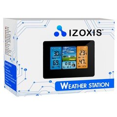 Метеостанция Izoxis 22452 цена и информация | Метеорологические станции, термометры | kaup24.ee