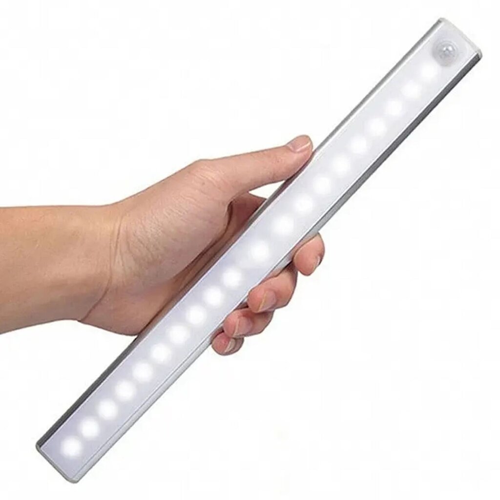 LED-lamp liikumisanduriga, 50cm, 36LED, valge цена и информация | Lambipirnid, lambid | kaup24.ee