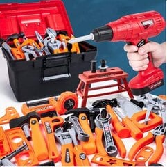 Набор инструментов для детей Play Tool, 68 предметов цена и информация | Игрушки для мальчиков | kaup24.ee