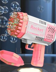 Электронный пузырьковый пистолет, розовый цена и информация | Игрушки для мальчиков | kaup24.ee