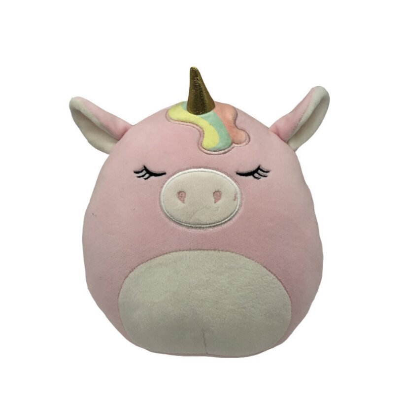 HappyJoe Squishmallows pluusi mänguasi, roosa ükssarvik, 20cm hind ja info | Pehmed mänguasjad | kaup24.ee