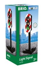 BRIO valgusfoor rongirajale Railway Light Signal, 33743 цена и информация | Игрушки для мальчиков | kaup24.ee